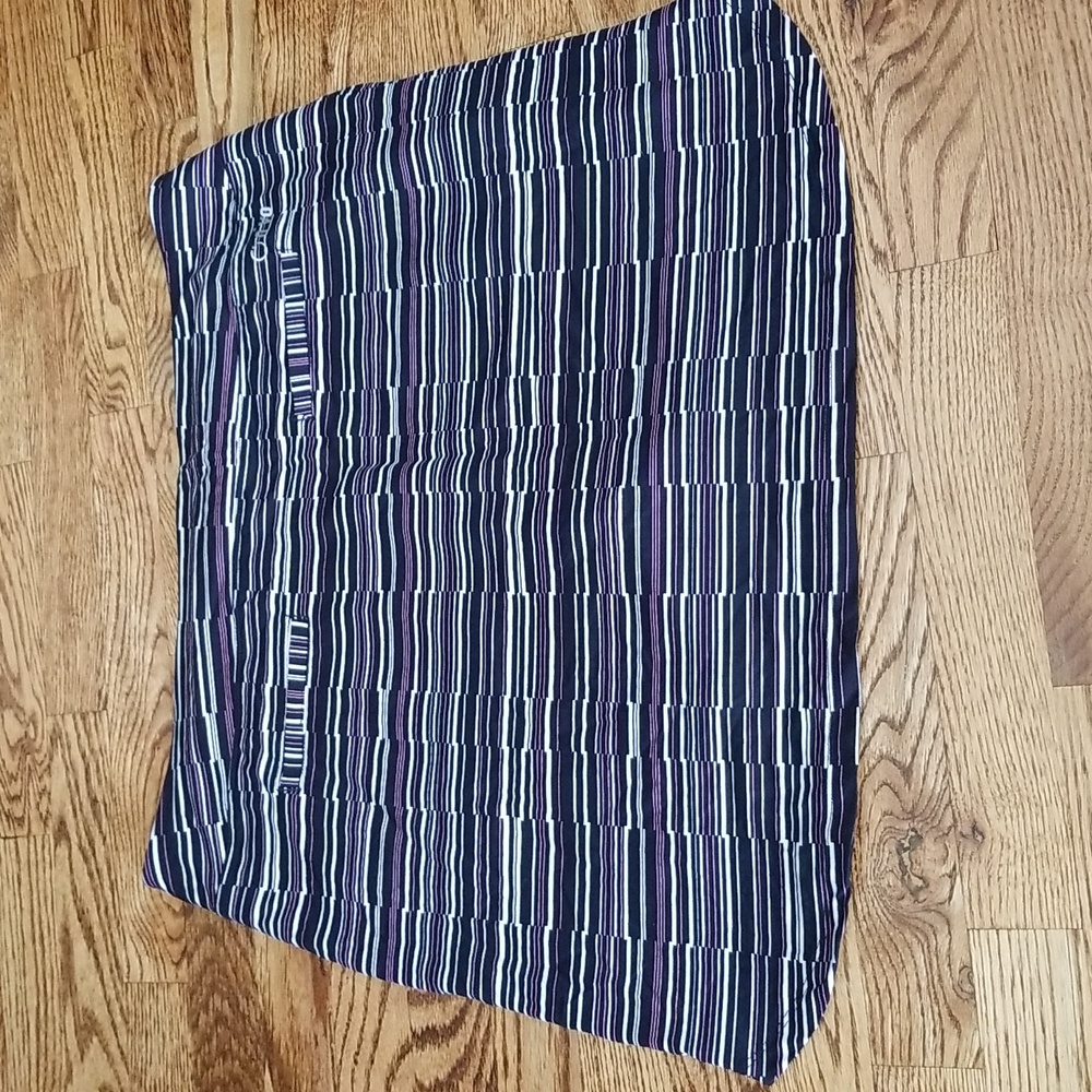 (XL) Nivo Striped Activewear Athletic Sporty Gym Athleisure Golf Activewear